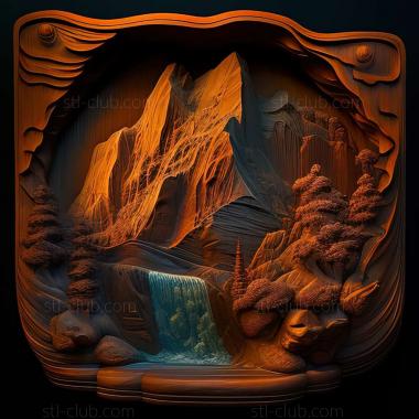 3D модель Albert bierstadt (STL)